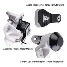 Engine Motor & Transmission Mount & Torque Strut Mount For Ford Explorer 16-19