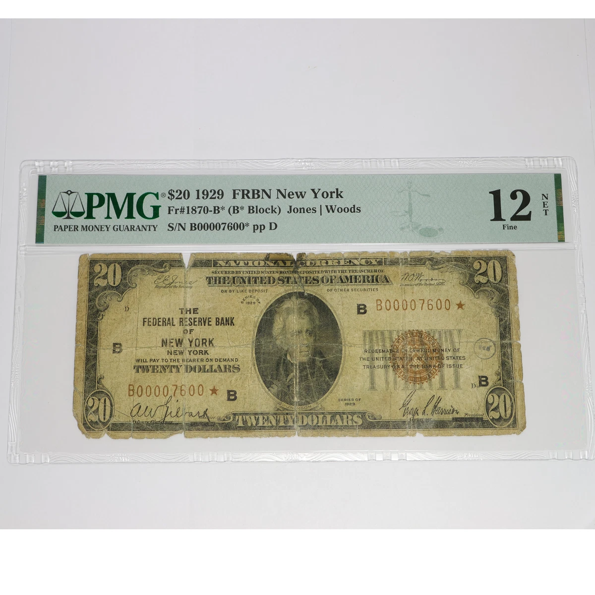 Grade 12 Apparent/Net US National Banknotes for sale | eBay