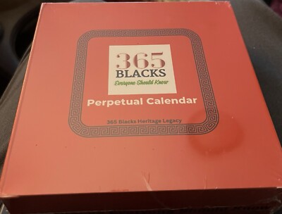 365 blacks everyone should know perpetual calendar