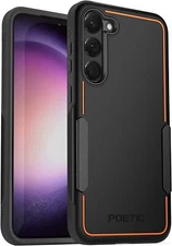 For Samsung Galaxy S23 Case Poetic Tough Rugged Lightweight Slim Cover Black