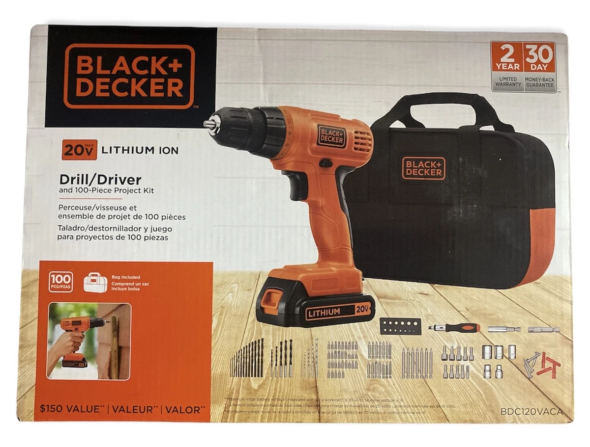 Best black and decker clearance cordless drill