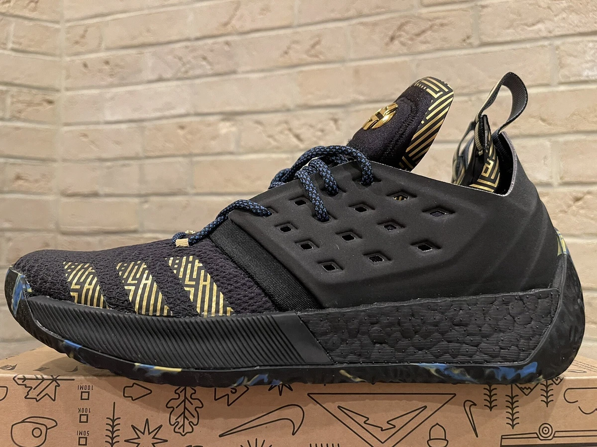 james harden shoes black and gold