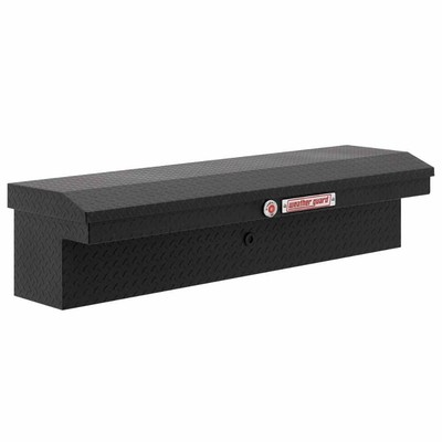 Weatherguard 178-52-04 56'' Low Profile Lo-Side Box, Alu, T.Matte Black, 4 cu.ft
