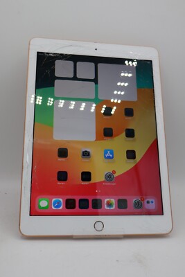 Apple iPad 6.Gen 32GB WiFi  Wlan Rosé Gold Displayschaden A1893 #5008