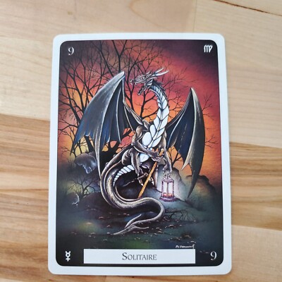 SOLITAIRE - #9 - Imperial Dragon Oracle- Single Card 