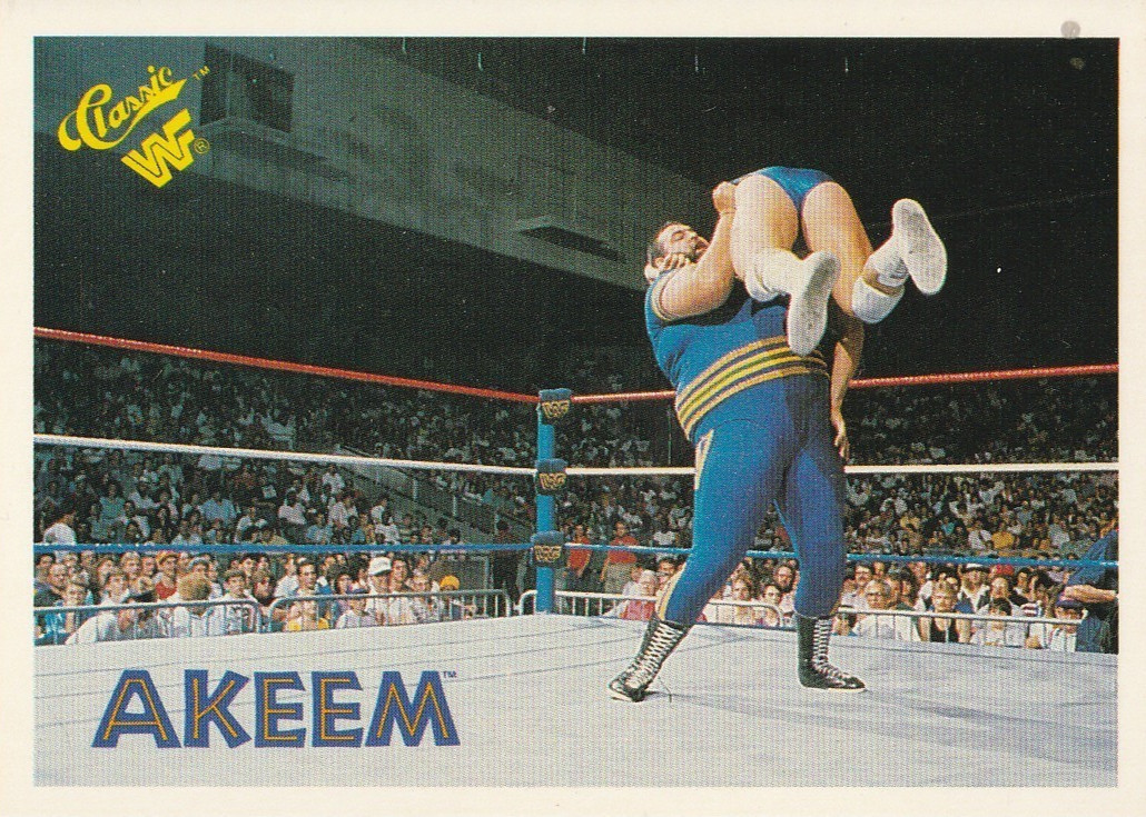 1990 Classic WWF #78 Akeem