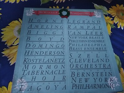 Various Artists We Wish you a merry christmas    Vinile Usato 