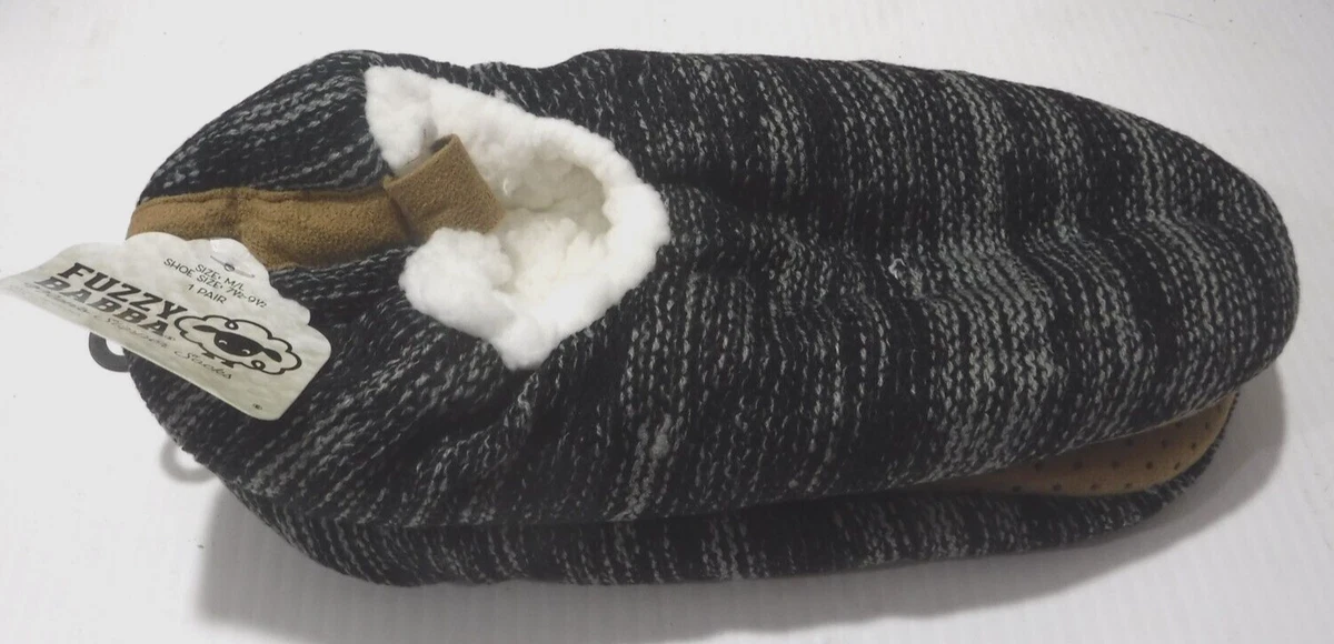 Mens fuzzy shop babba slipper socks