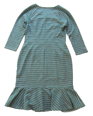 green and white smock dress Sleeveless smock dress in jungle green seersucker checks * OFFON CLOTHING