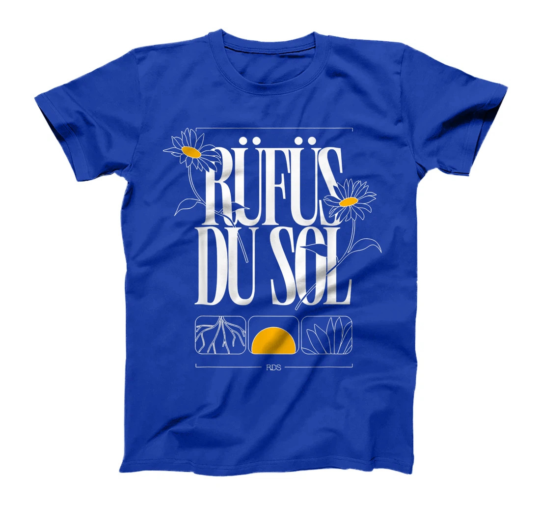 Rufus Du Sol Happy Days Short Sleeve Blue Shirt