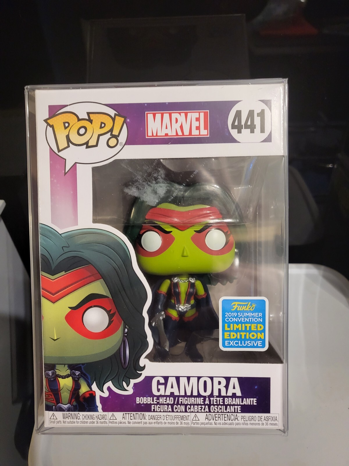 Marvel Gamora 2019 Verano Con Exclusivo 441 Funko Pop