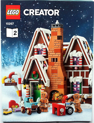 Lego  Bauanleitung für Creator Gingerbread House 10267 Neu