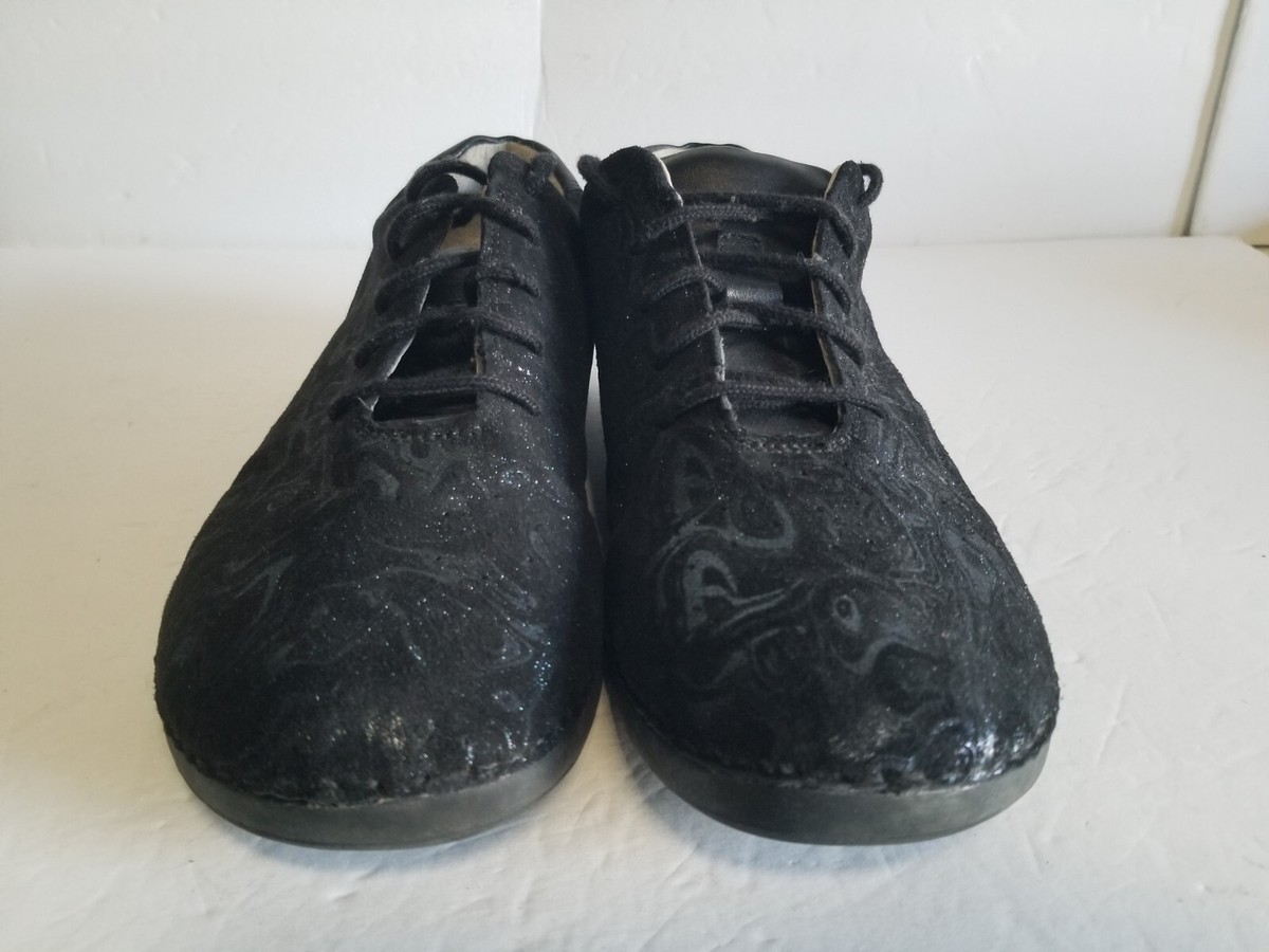 Alegria Oxford Shoes Men Size US 9 EU 42 Black Leather Lace  display picture 2