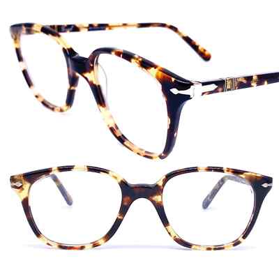 Persol Ratti 301 classy Demi ambra montature per occhiali quadrati geek 