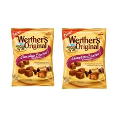 Werther's Original Chocolate Covered Caramel, 2.22 0z (Pack of 2)