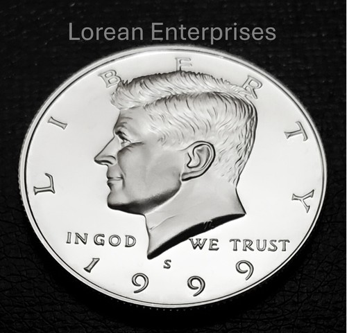 1999 S Kennedy Half Dollar 90% SILBER ✼PROOF✼