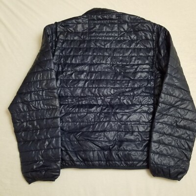 J Crew Puffer Jacket Blue 3 in 1 System Primaloft Packable Full