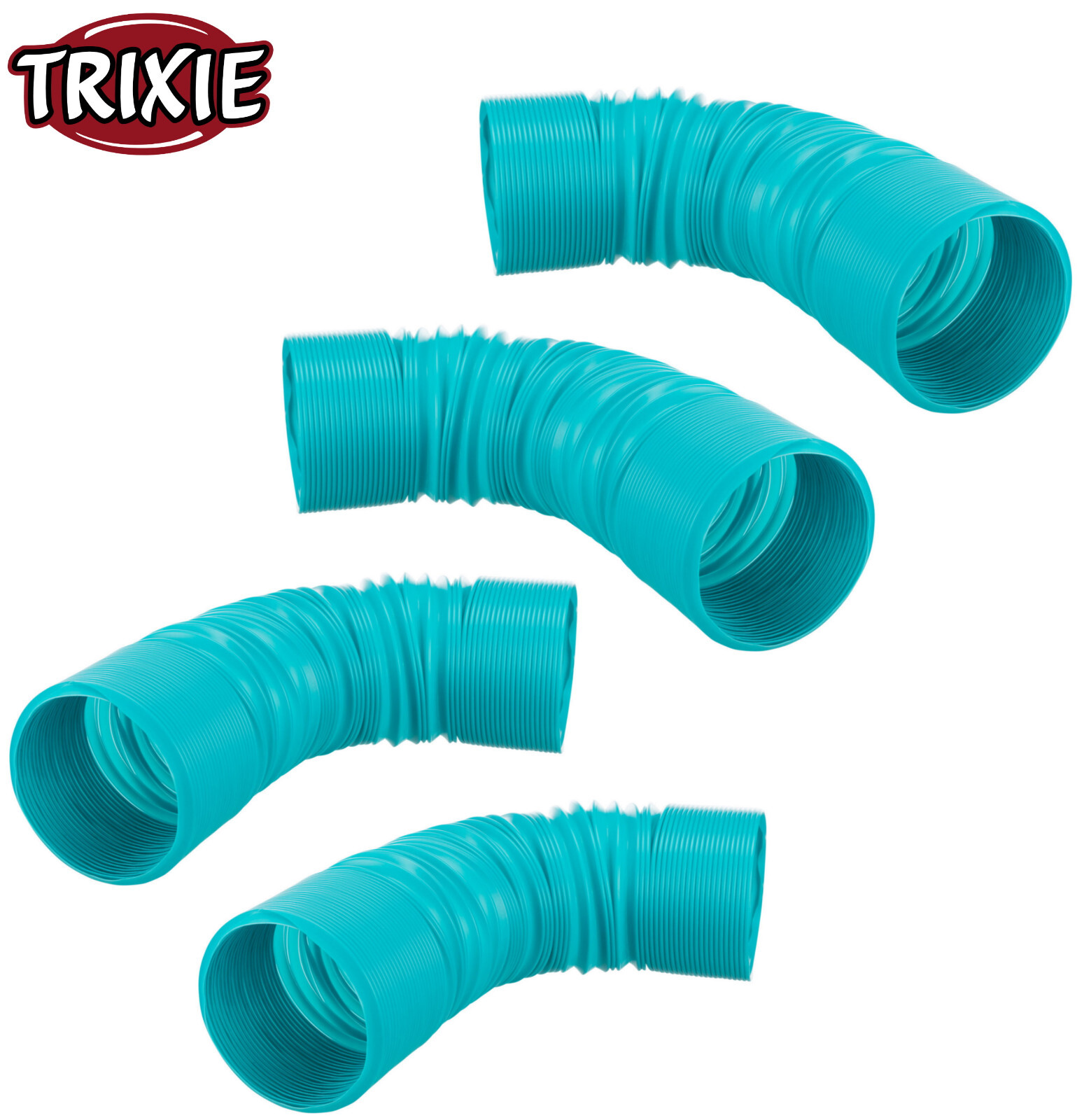 4X TRIXIE EXTENDABLE PLAY TUNNEL DEGU RAT FERRET CAGE TOY ACCESSORY (62796)