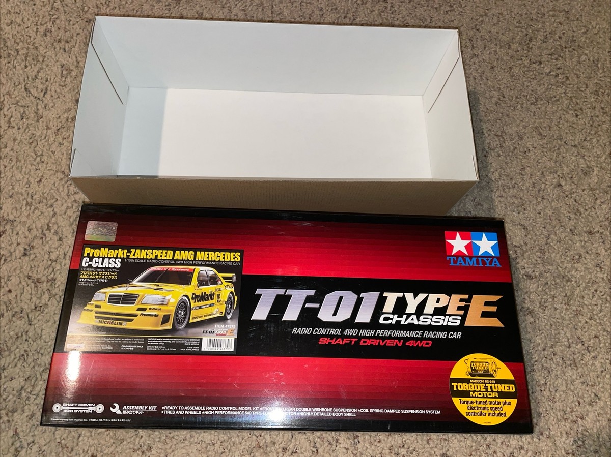 47379 Tamiya 1promart Zakspeed AMG Mercedes - TT01e Empty