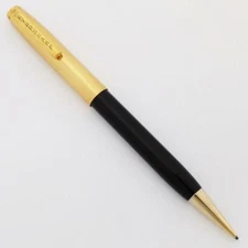 Eversharp 1604 Mechanical Pencil (late 1940s) - 1.1mm Lead, Black w Gold Cap NEW
