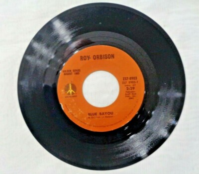Roy Orbison: Blue Bayou b/w Mean Woman Blues 1972 Monument Reissue ZS7-8903 NM-