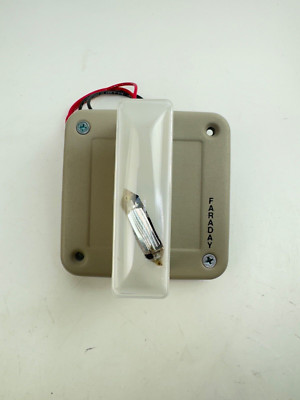 Faraday 5522-D Fire Alarm Surface Strobe, Dawn Mist 21-32VDC, 75CD