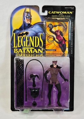 1994 Kenner Legends Of Batman Catwoman Quick Climb Claw & Capture Net NOS