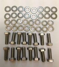 ROVER V8 EXHAUST MANIFOLD HEXHEAD STAINLESS BOLTS Land Rover Rover Hot Rod TVR