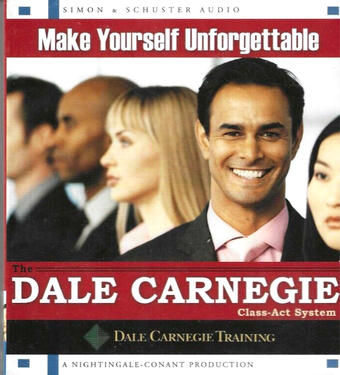 Dale Carnegie , Make Yourself Unforgettable, NEW! 6 CD Audio