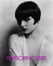 LOUISE BROOKS 8x10 Lab B&W Photo Flapper Icon Bobbed Hair Edward Thayer Monroe