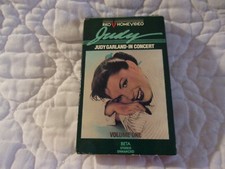 JUDY GARLAND IN CONCERT VOLUME ONE BETA NOT VHS 1964 CBS TV SHOW B W RKO VIDEO