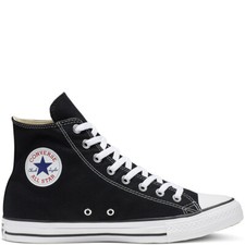 SCARPE SNEAKERS CONVERSE ALL STAR ALL STAR HI BLACK IN TELA M9160C