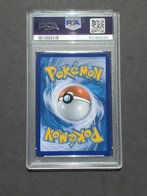 Pokemon PSA 9 PIKACHU 35/108 - EVOLUTIONS SET CRACKED ICE HOLO
