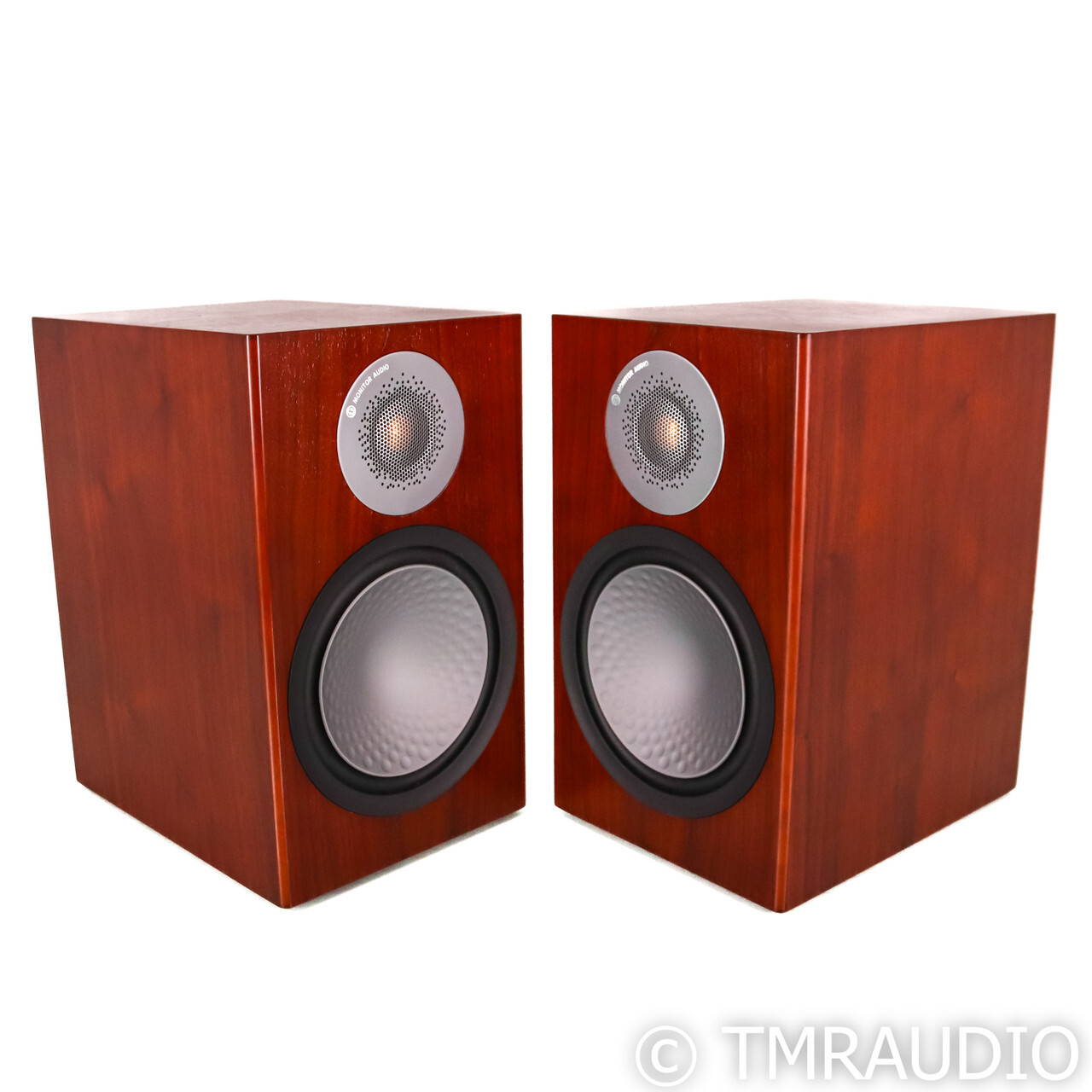 Monitor Audio Silver 100 6G Bookshelf Speakers; Pair Natural Walnut eBay
