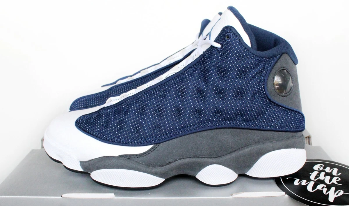 Louis Vuitton Blue Air Jordan 13 Shoes -  Worldwide Shipping