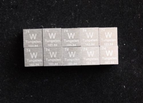 Wolfram Würfel 25,4mm - Element Würfel Mit Dichteangabe Für Sammlung & Experimente