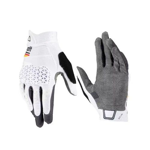Gants équestres EQUEST GripPro LITE V3 – Blanc – Compatibles écran Tactile – Neufs