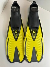 SEAC Flippers Fins Speed Snorkelling Snorkel Fins Blue / Yellow