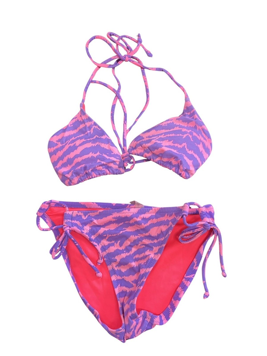 【新品/未使用】Victoria's Secret ビキニ XS Victorias Secret Purple/Pink Zebra Print Bikini Xs | eBay