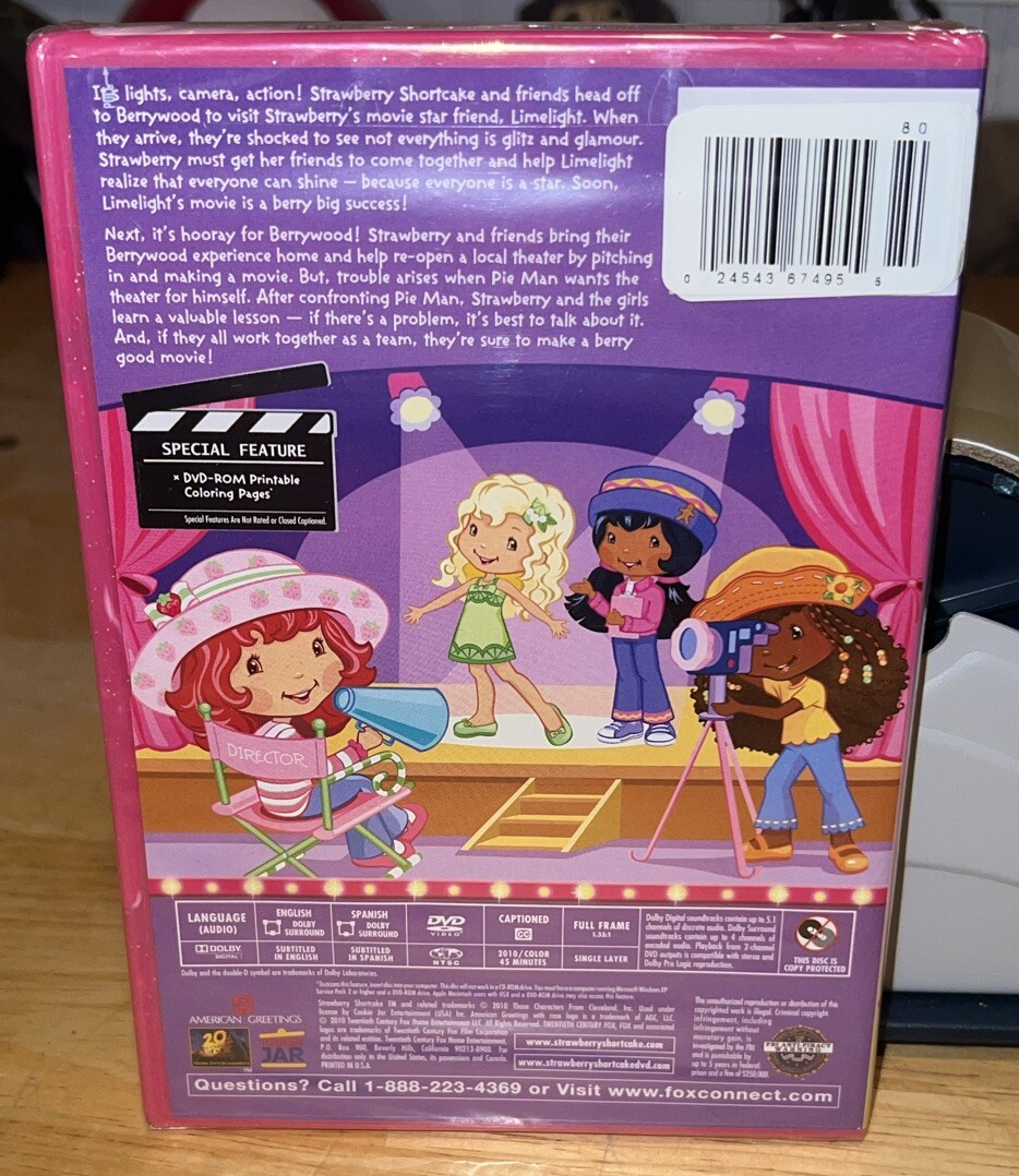Strawberry Shortcake: Berrywood Here We Come (DVD, 2010) | eBay