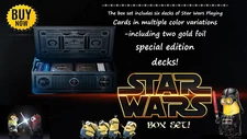 Star Wars Box Sets by theory11, Includes Six Decks & a Magical box!
