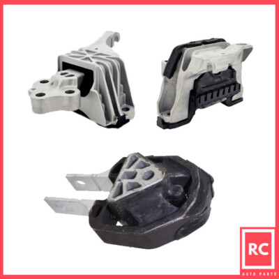 Engine & Transmission Mount Set For 2013-2016 Dodge Dart 2.0L 2.4L - 3pc Kit