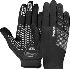 Ride Windproof Spring Fall Gel Padded Bicycle Gloves Thermal Cycling Gloves Cold