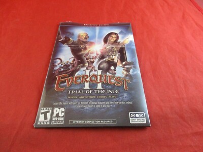 Everquest II Trial of the Isle E3 PC Computer Game Promo On-Line Demo Disc *NEW*
