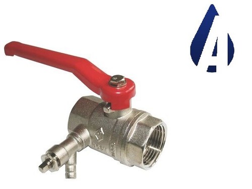 Kugelhahn 1/2 bis 1 Zoll Absperrhahn Schrägsitzventil Absperrventil Wasserhahn - Bild 14 von 16