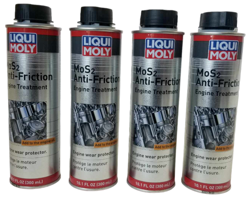 Liqui Moly LM2009 MoS2 Anti-Friction Engine Treatment - 300ml Oil Additive For Gasoline Engines