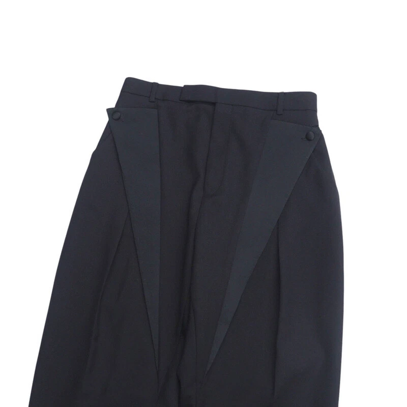 Pantaloni CELINE Taglia 40 One tuck Vestito Conico Pantaloni Pantaloni Pantaloni Made in Italy Marca...