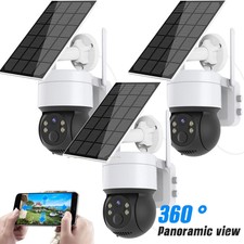 Camara De Seguridad Solar Inalambricas Para E...