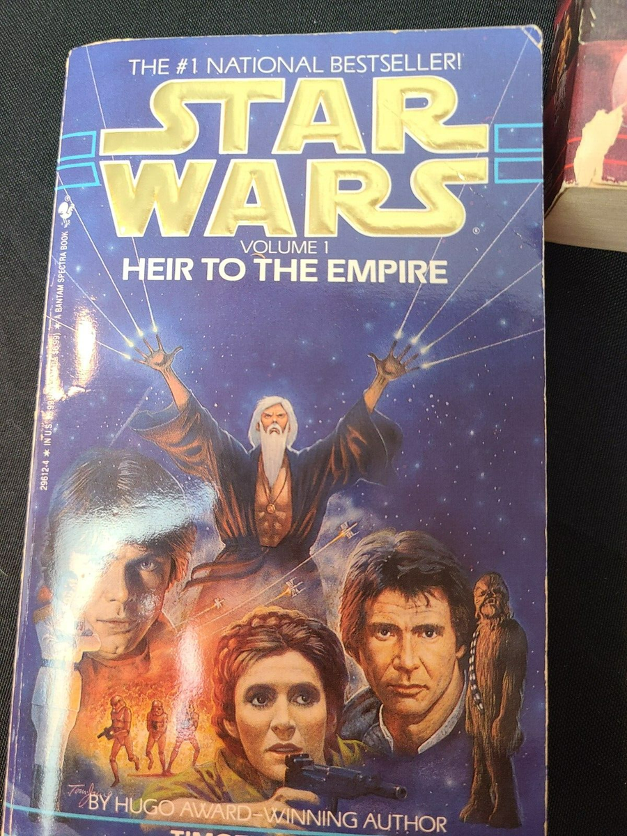 SIGNED Star Wars Heir To The Empire Grand Admiral Thrawn Trilogy