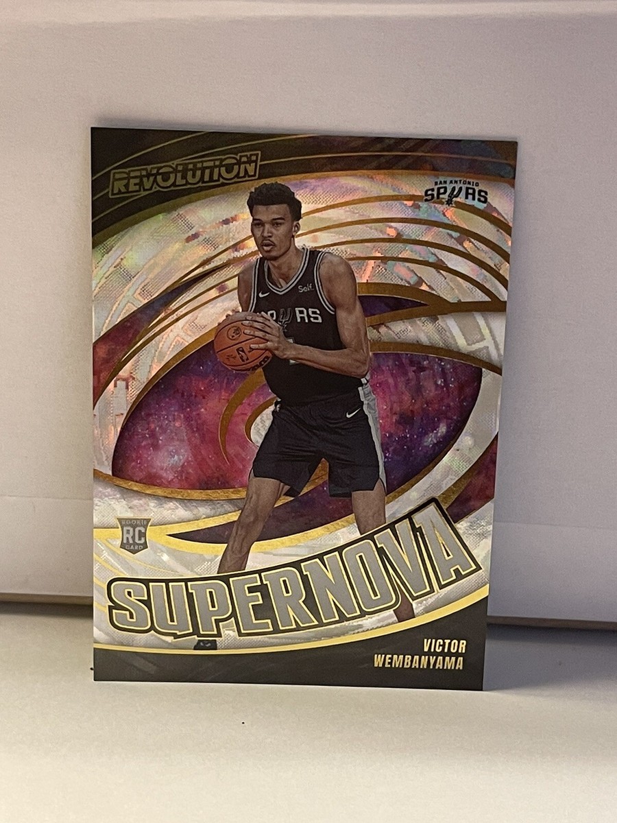 2023-24 Revolution Supernova Card #6 Victor Wembanyama Fractal RC 